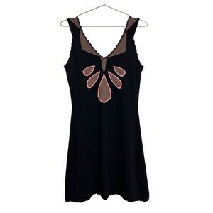 Alice Temperley for Target Womens Dress Large Black Sweater Knit Sleeveless